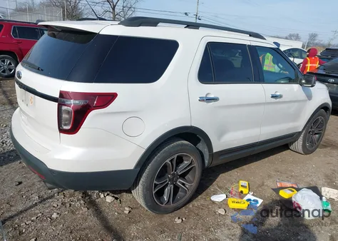 2013 Ford Explorer Sport из США, поврежденный, VIN 1FM5K8GTXDGC28322